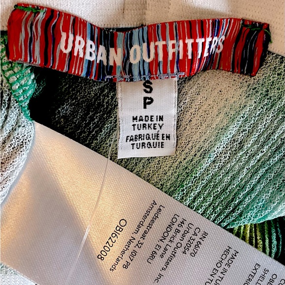 Urban Outfitters NWT Margot Tie Dye Plaid Pants, S - Picture 12 of 13